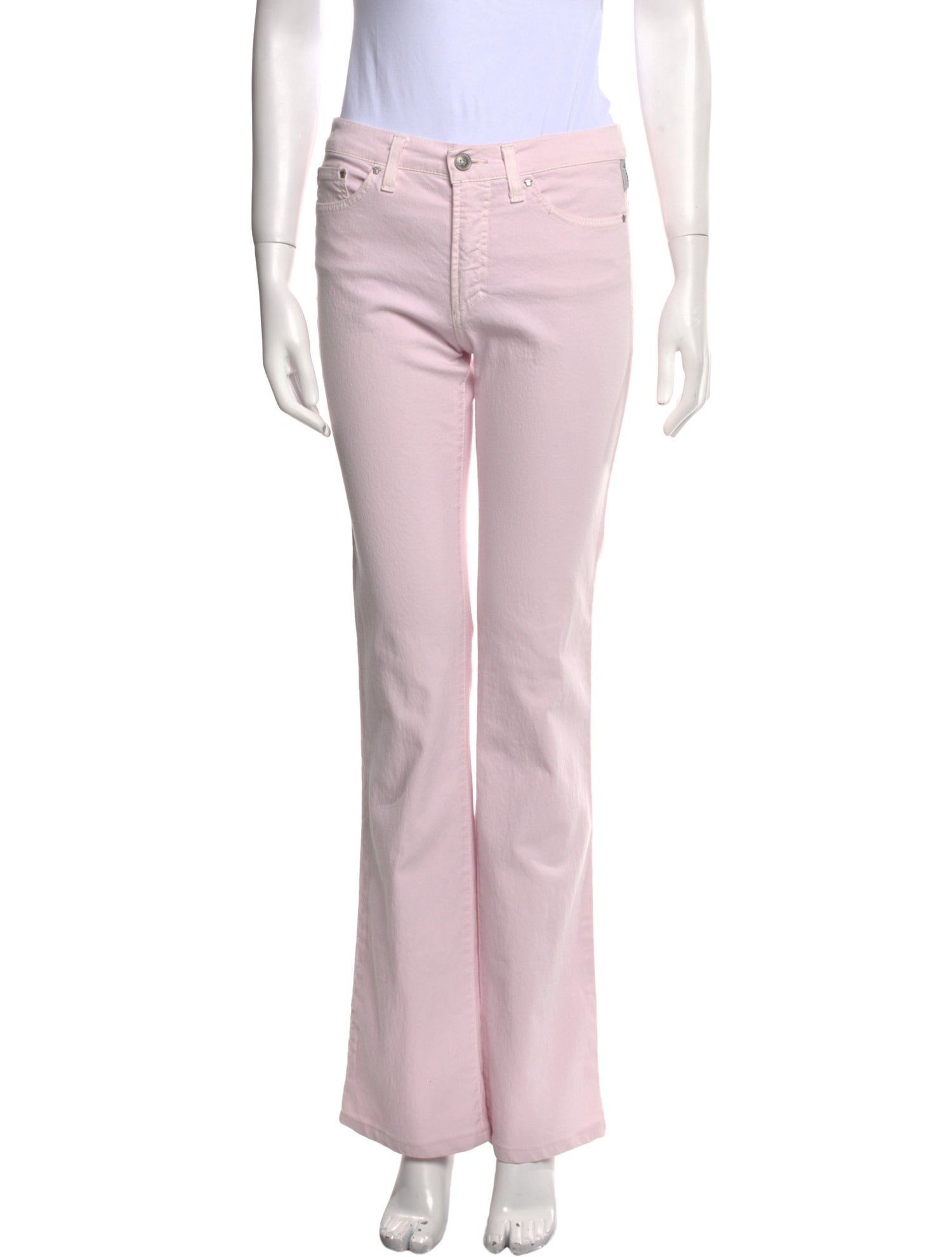 Versace Low-Rise Straight Leg Jeans